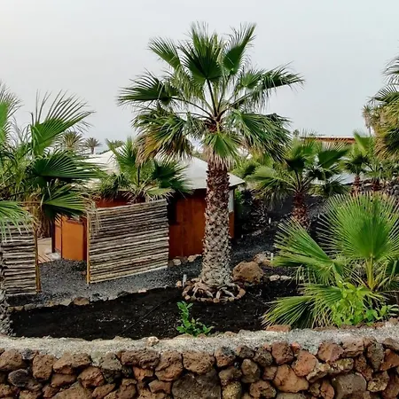 Gemütliche Holzjurte La Asomada Lanzarote *