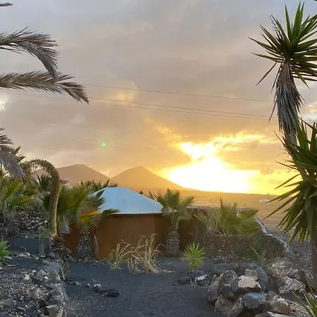 Gemütliche Holzjurte La Asomada Lanzarote